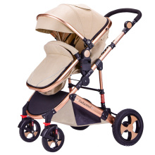 3 in1 alloy frame baby stroller with EN1888 / hot selling high view baby pram
